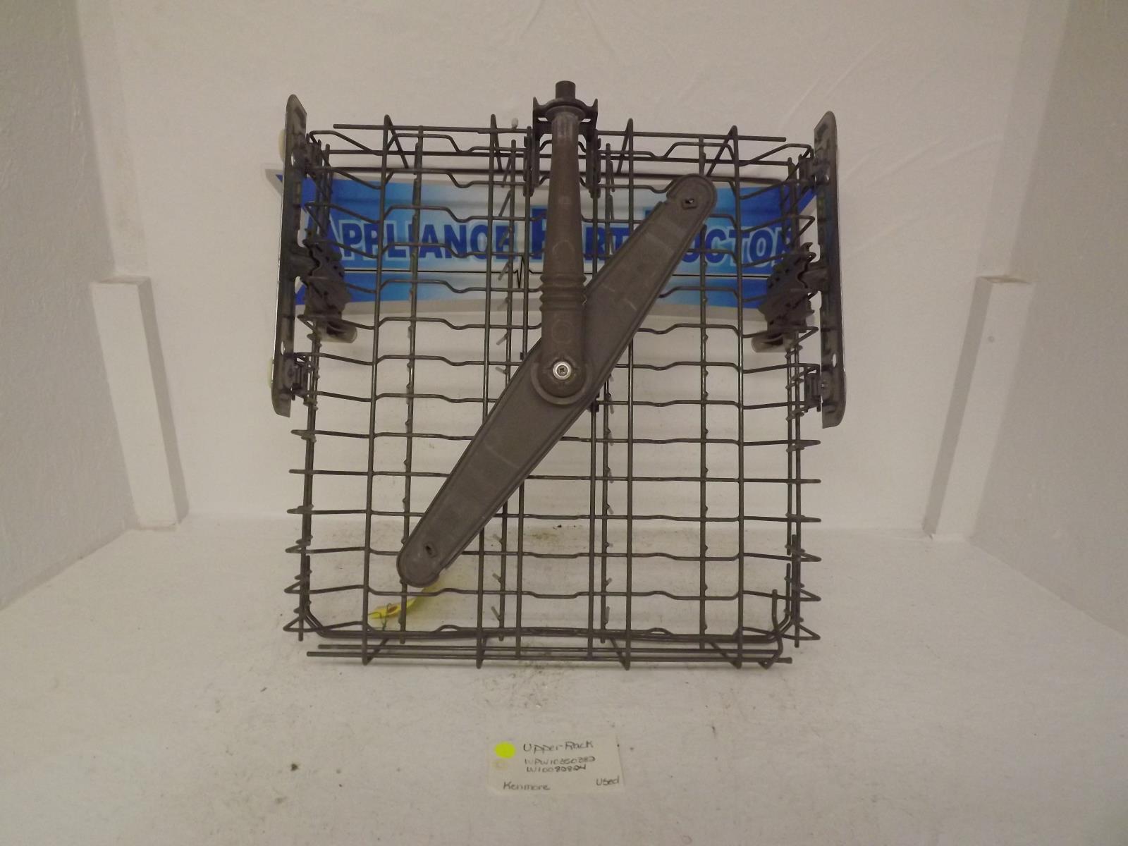 Kenmore Dishwasher WPW10350382 W10082824 Upper Rack Used Kenmore Dishwasher WPW10350382 W10082824 Upper Rack Used